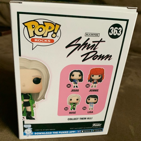 NIB Blackpink Rose Funko Pop! Vinyl Figure #363 - Picture 9 of 11